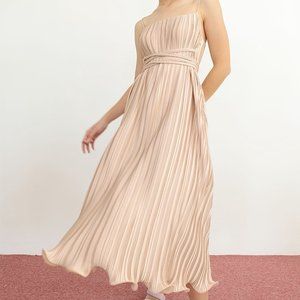 Claude Jella Dress XS-S Spaghetti Strap Braided Waist New with Tags